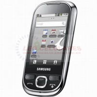 CELULAR DESBLOQUEADO SAMSUNG I5500 GALAXY 5 PRETO ANDROID 2.1 TOUCH SCREEN CÂMERA 2MP 3G WI-FI GPS FONE E CARTÃO 2GB NOVO